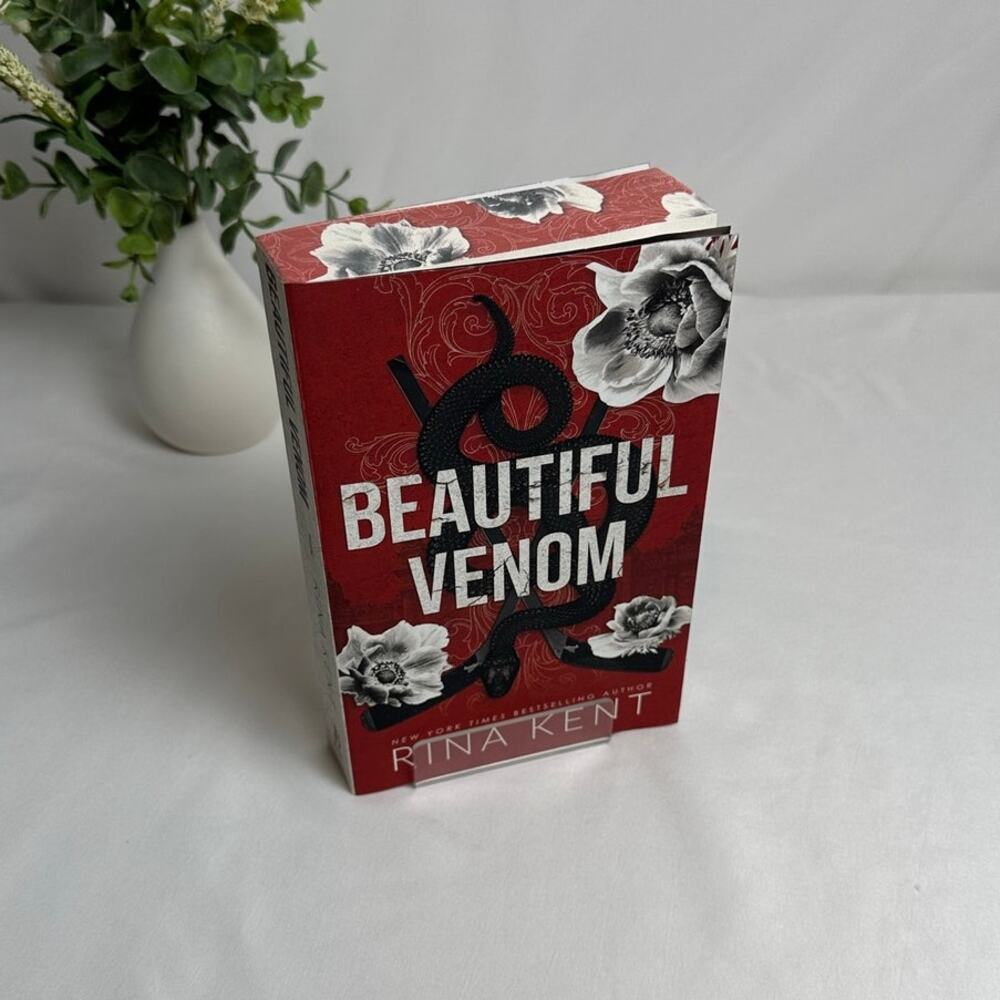 Beautiful Venom Rina Kent Target Exclusive Sprayed Edges Paperback Romance